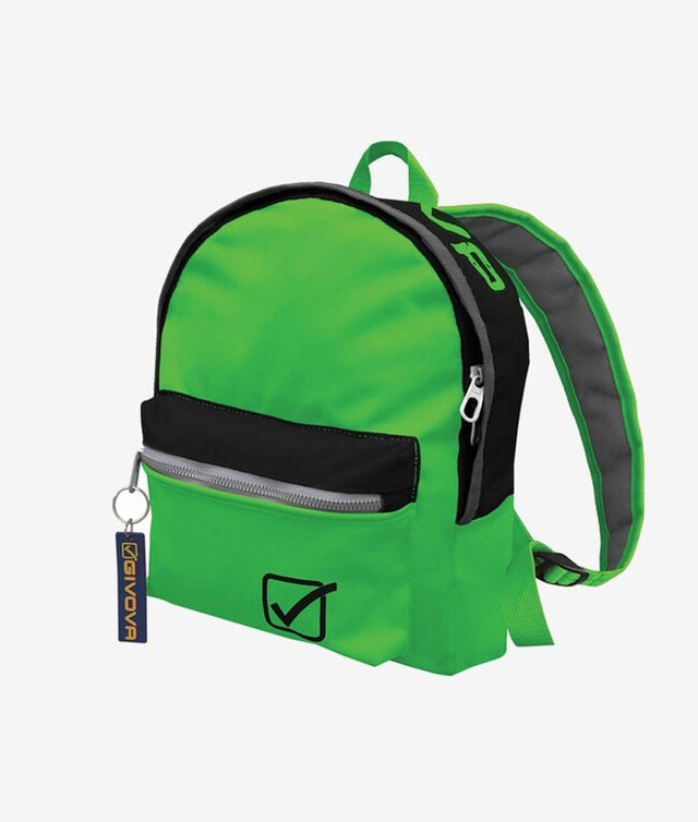 Batoh ZAINO UNIVERSITY fluo zelená-čierna